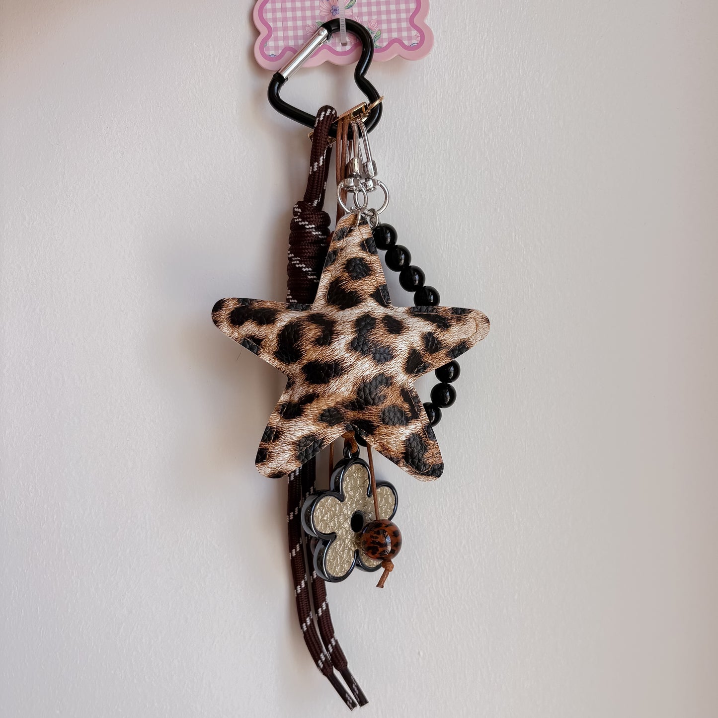 Cheetah Star Bag Charm