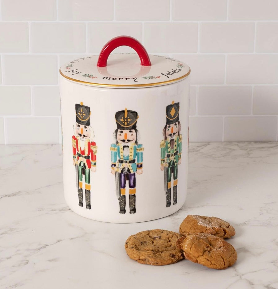 Nutcracker Cookie Jar
