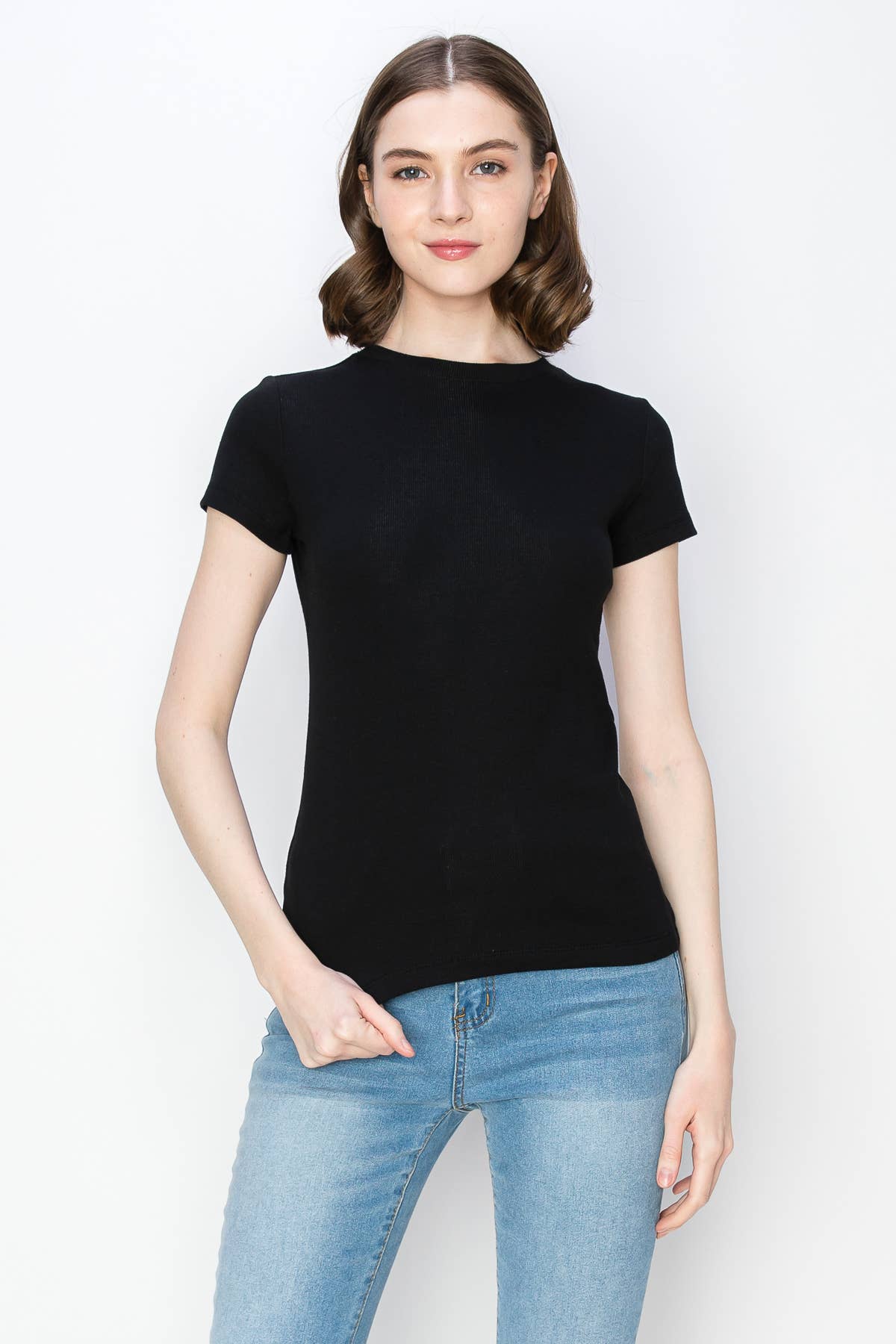 Bailey Ribbed Tee