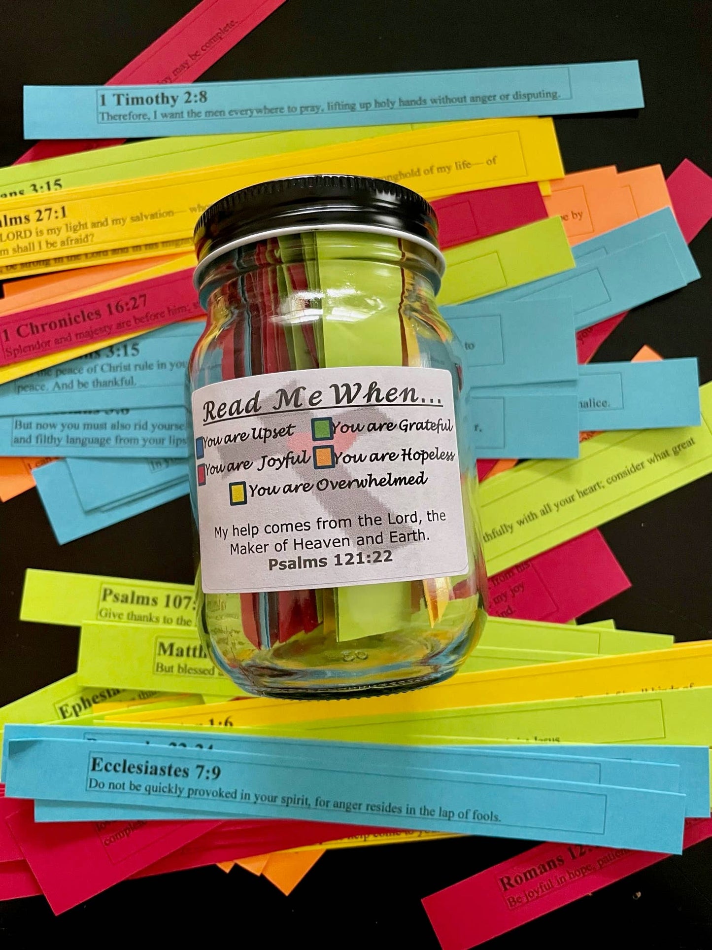 Read Me When — Bible Verses in Jar