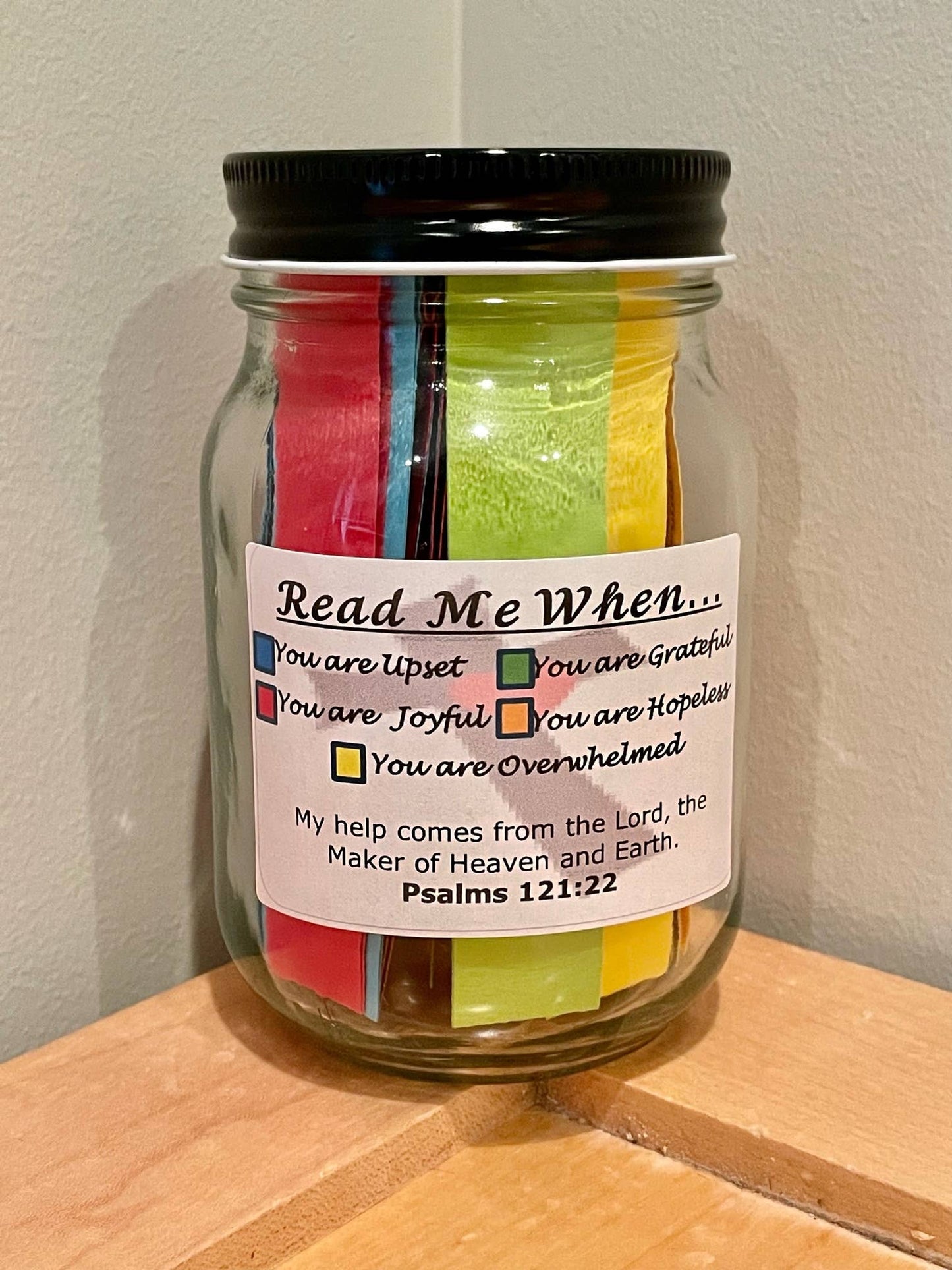 Read Me When — Bible Verses in Jar