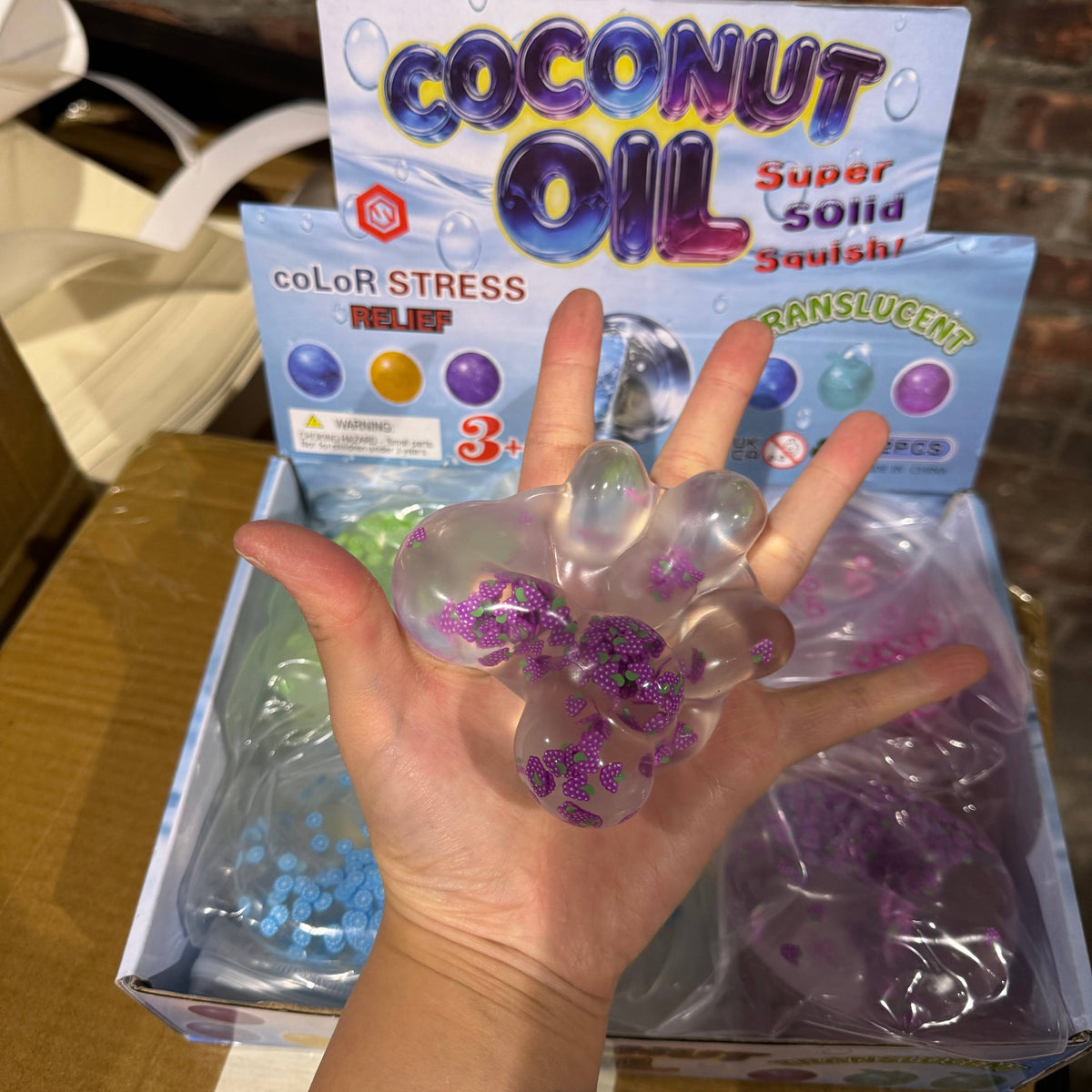 Coconut Oil Squishy