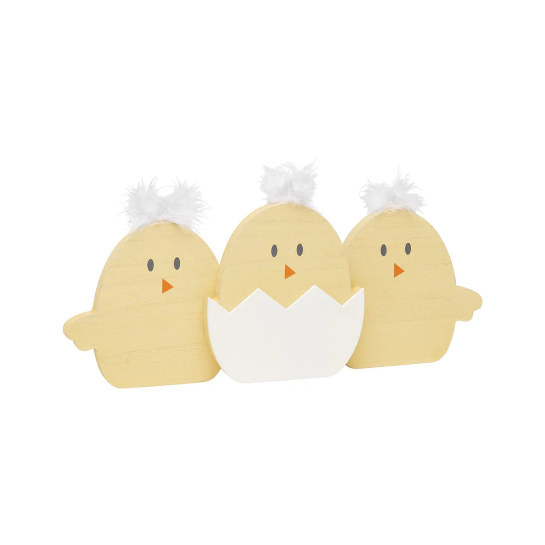 Chicks Wooden Decor