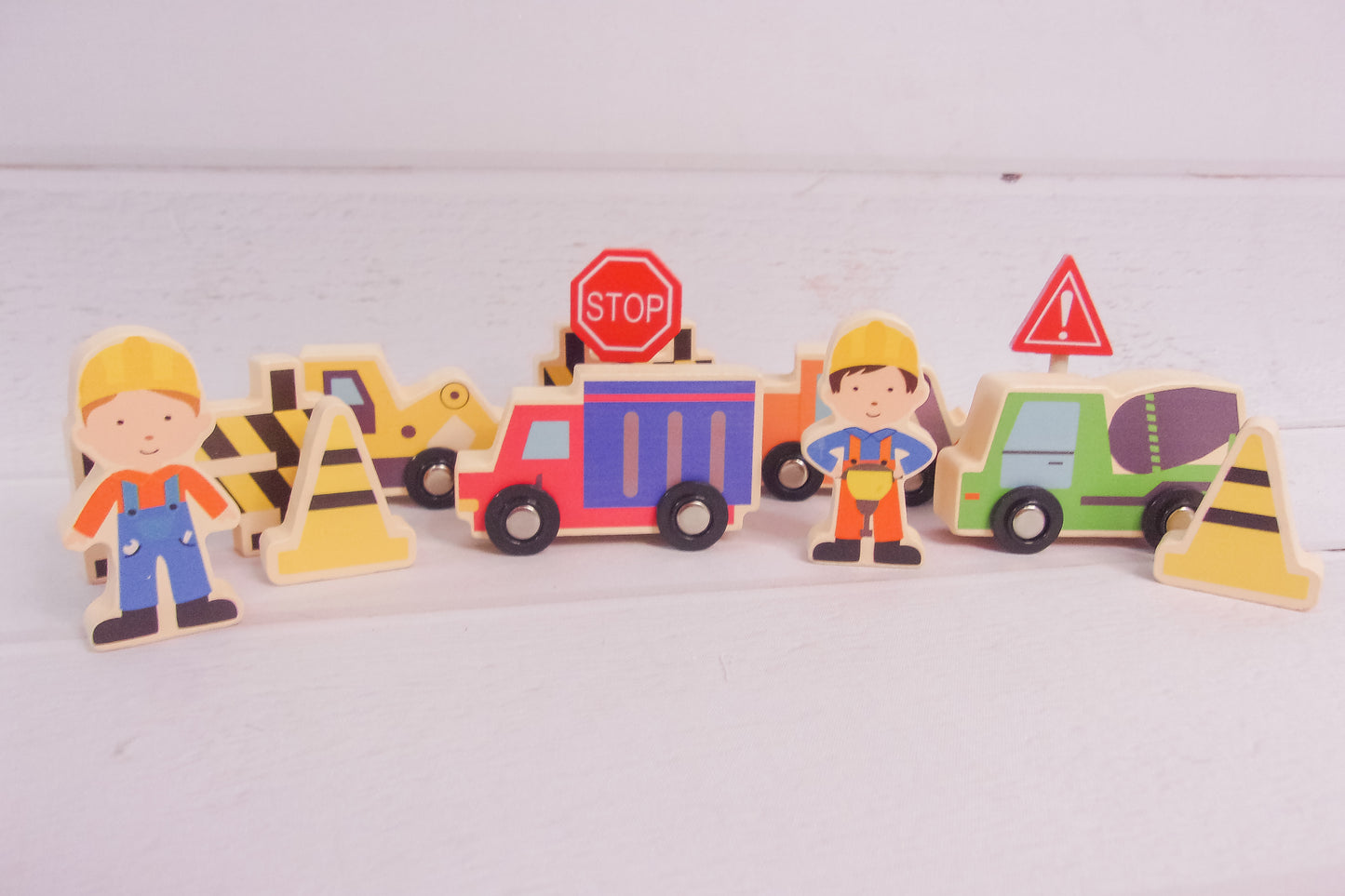 Construction Wood Toy Set