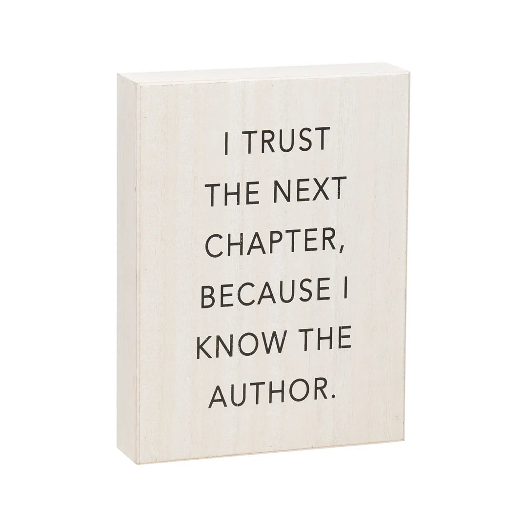 Next Chapter Box Sign