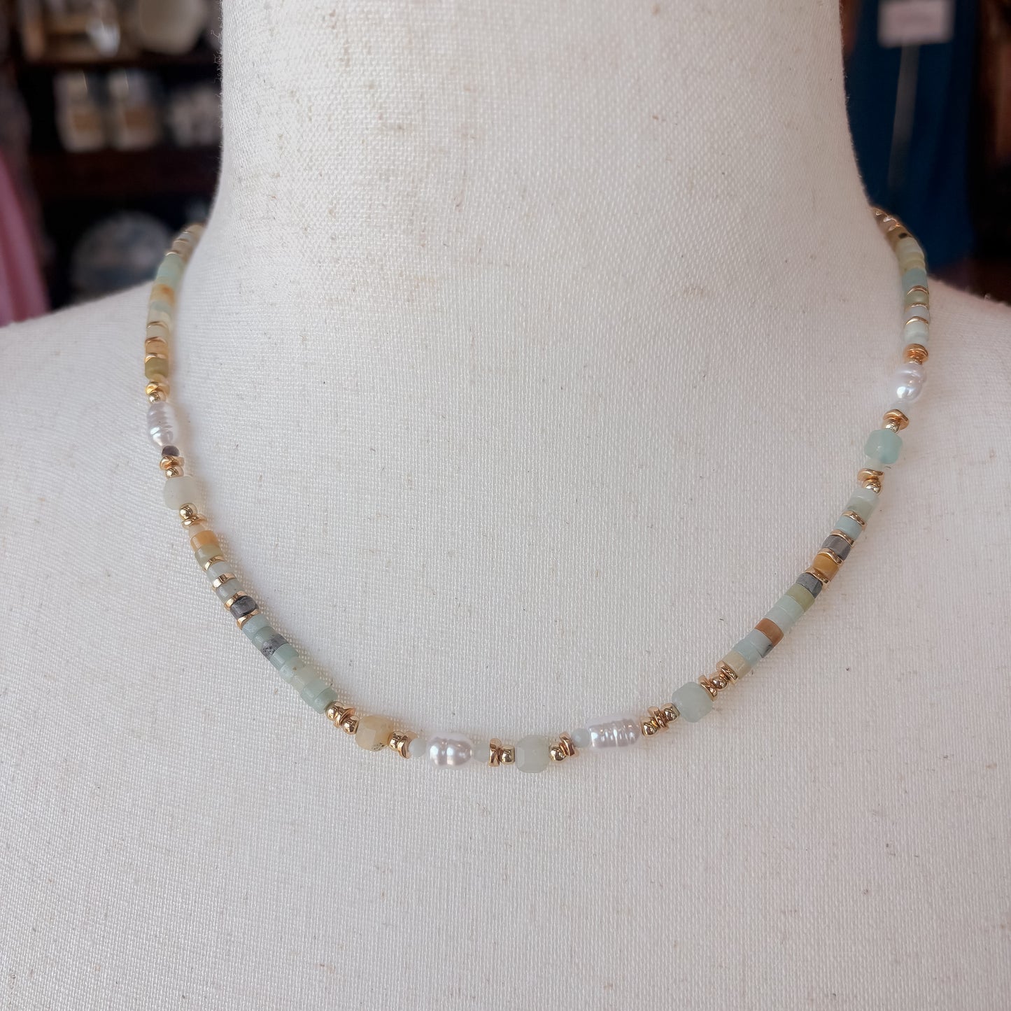 Beaded Necklace — Beachy Mix