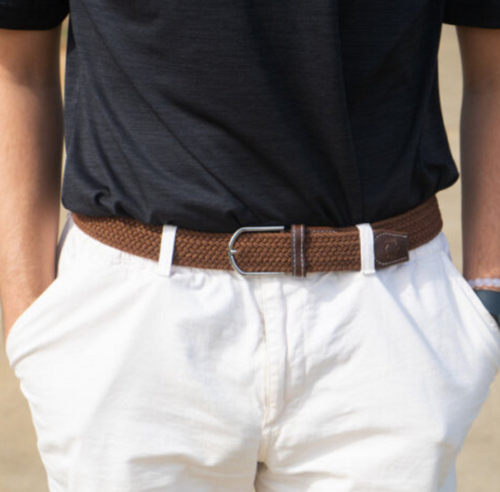The Mojave Woven Stretch Belt