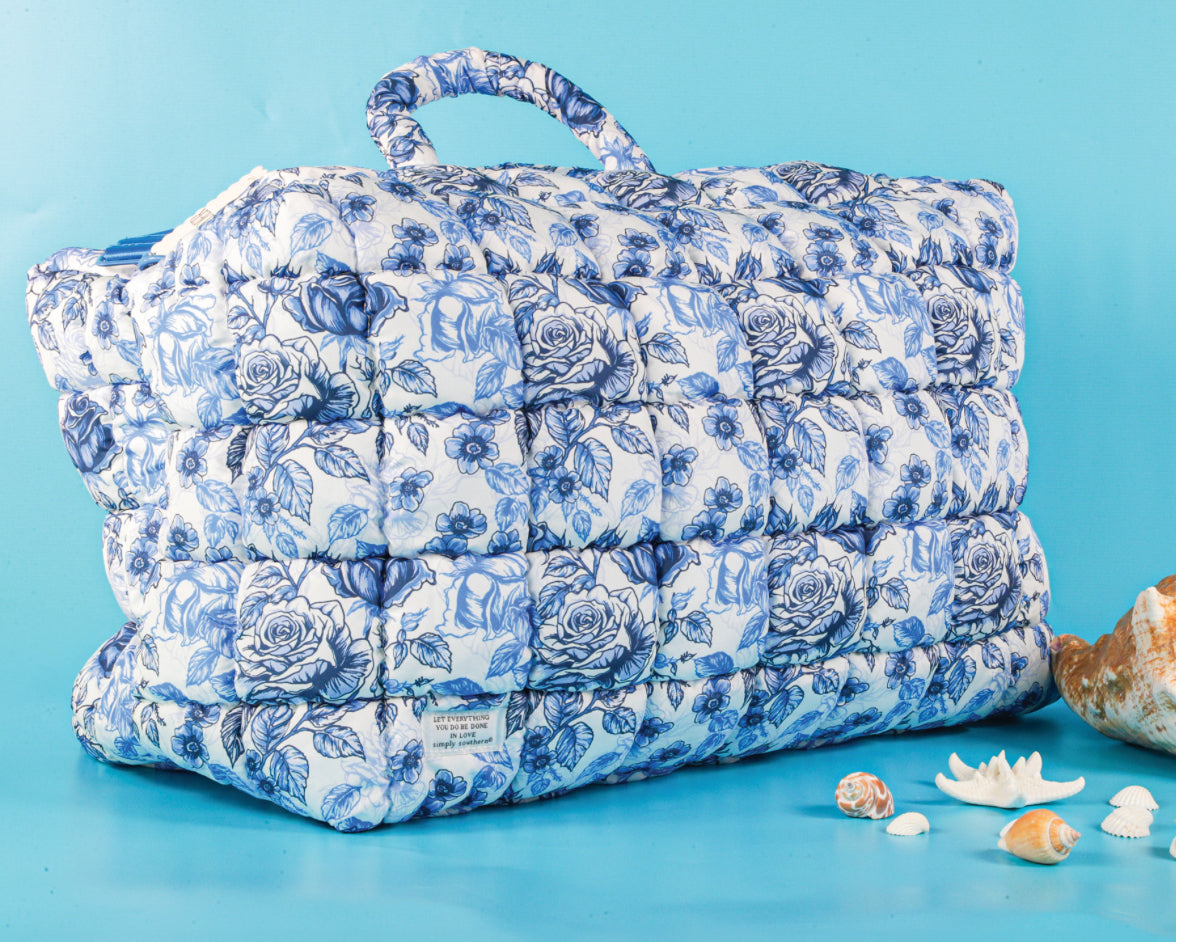 Marshmallow Weekender Bag — Rose