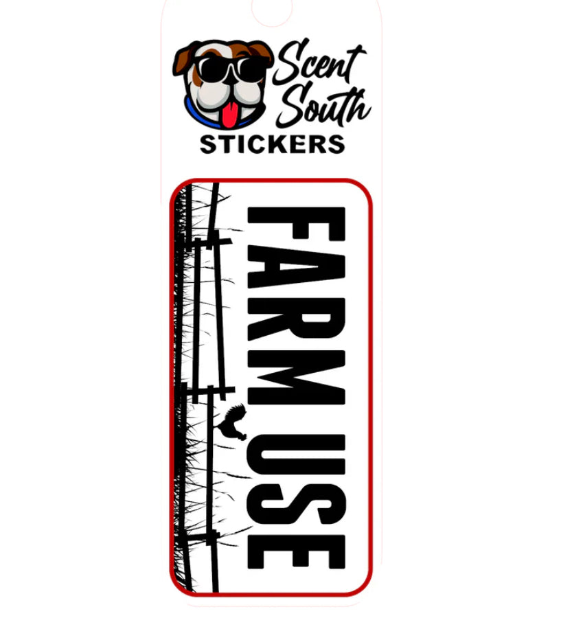Scent South Stickers – Farm Use
