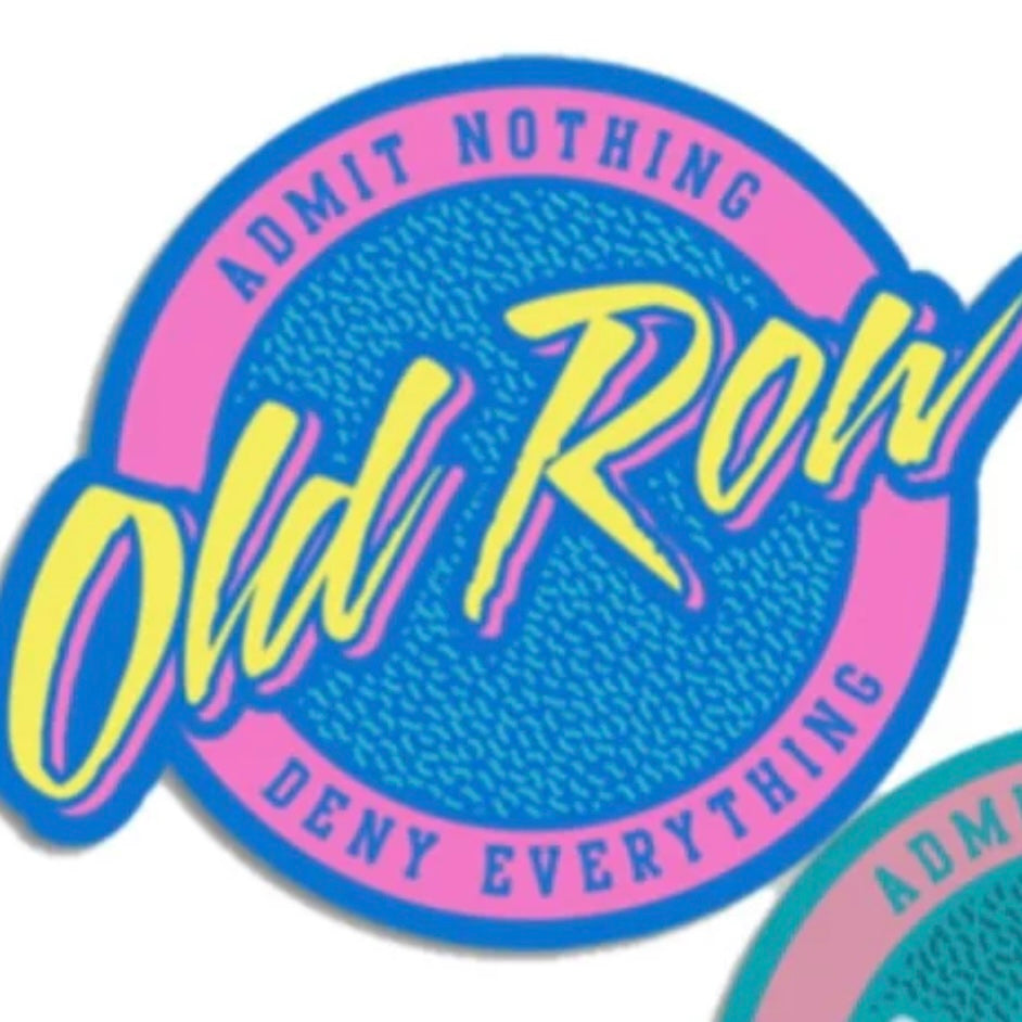 Old Row — Logo Stickers