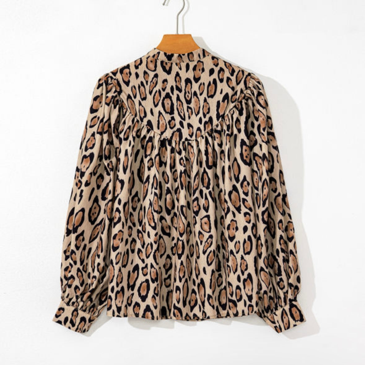 Yvonne Cheetah Blouse