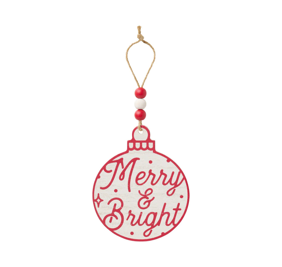 Merry & Bright Ornament