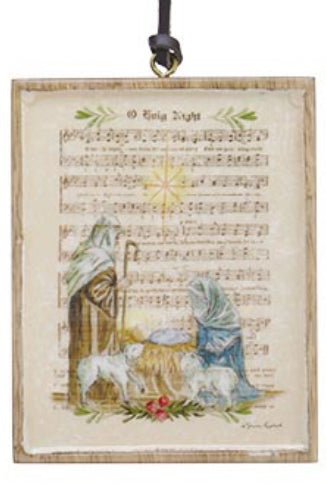 Joyous Melody Wooden Ornaments