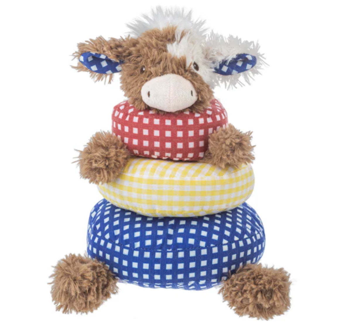 Happy Hills Cow Stacker Plush
