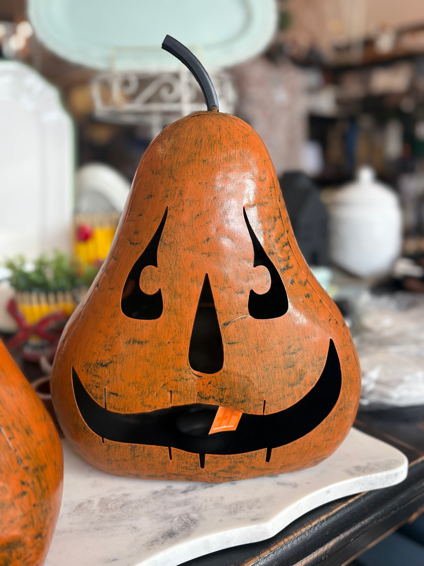 Metal Jack-O-Lanterns
