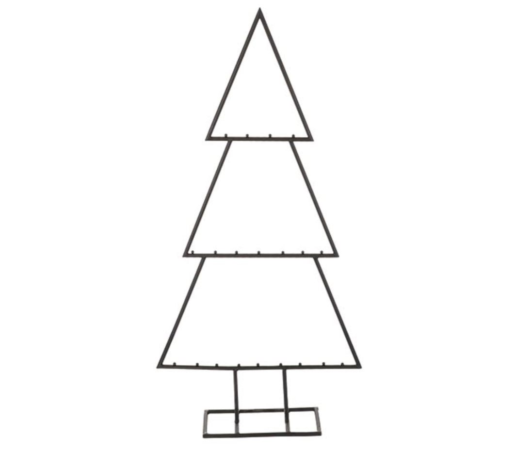 Wrought Iron Tree Ornament Display