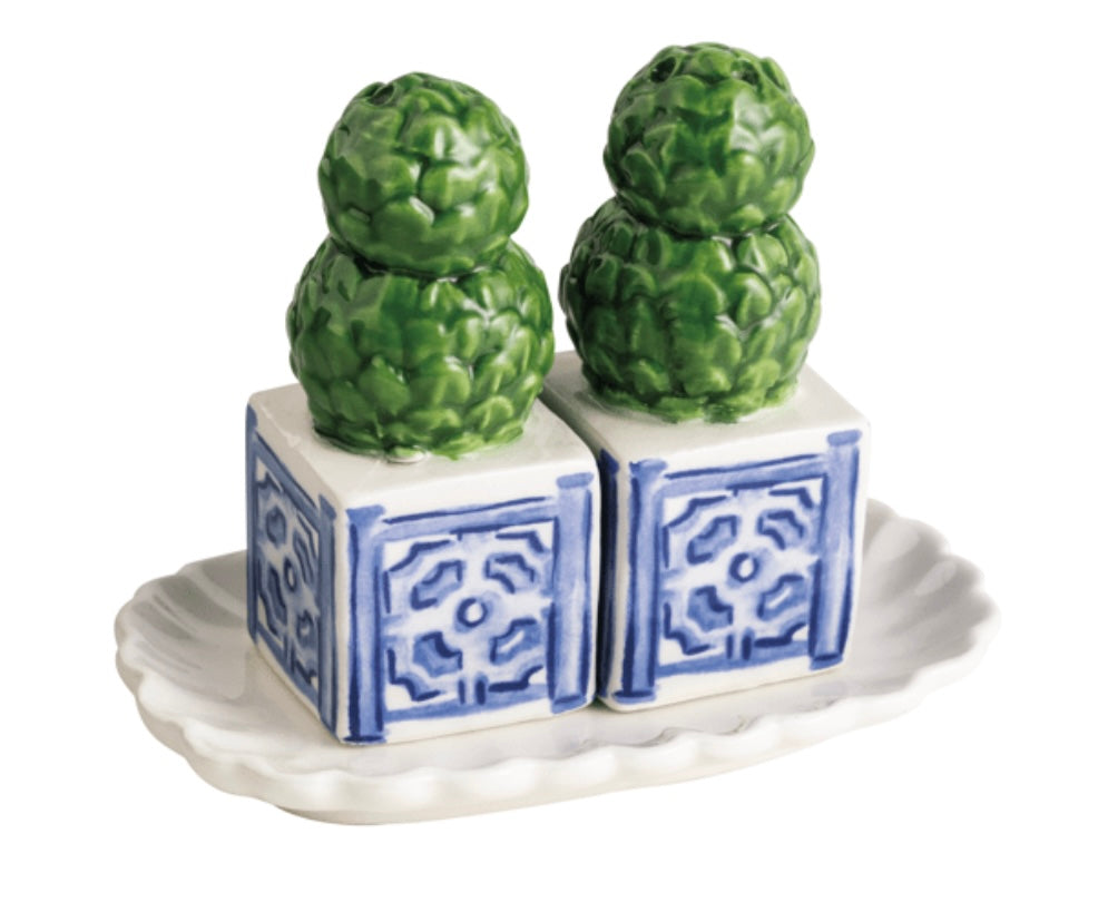 Topiary Salt And Pepper Set