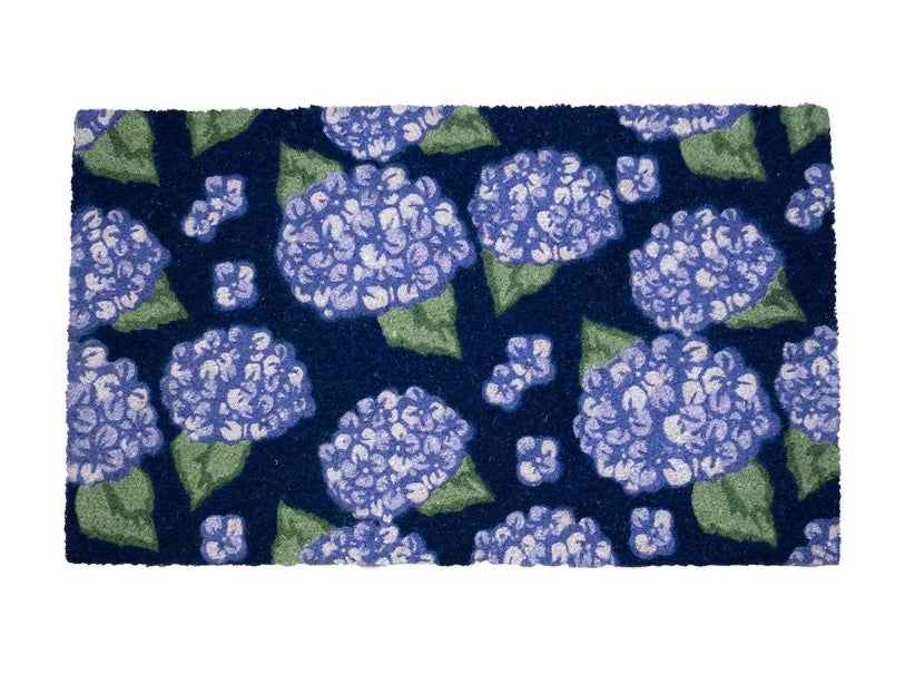 Hydrangea Coir Doormat