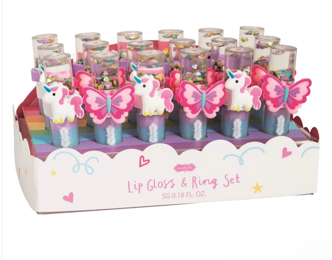 Lip Gloss & Ring Set