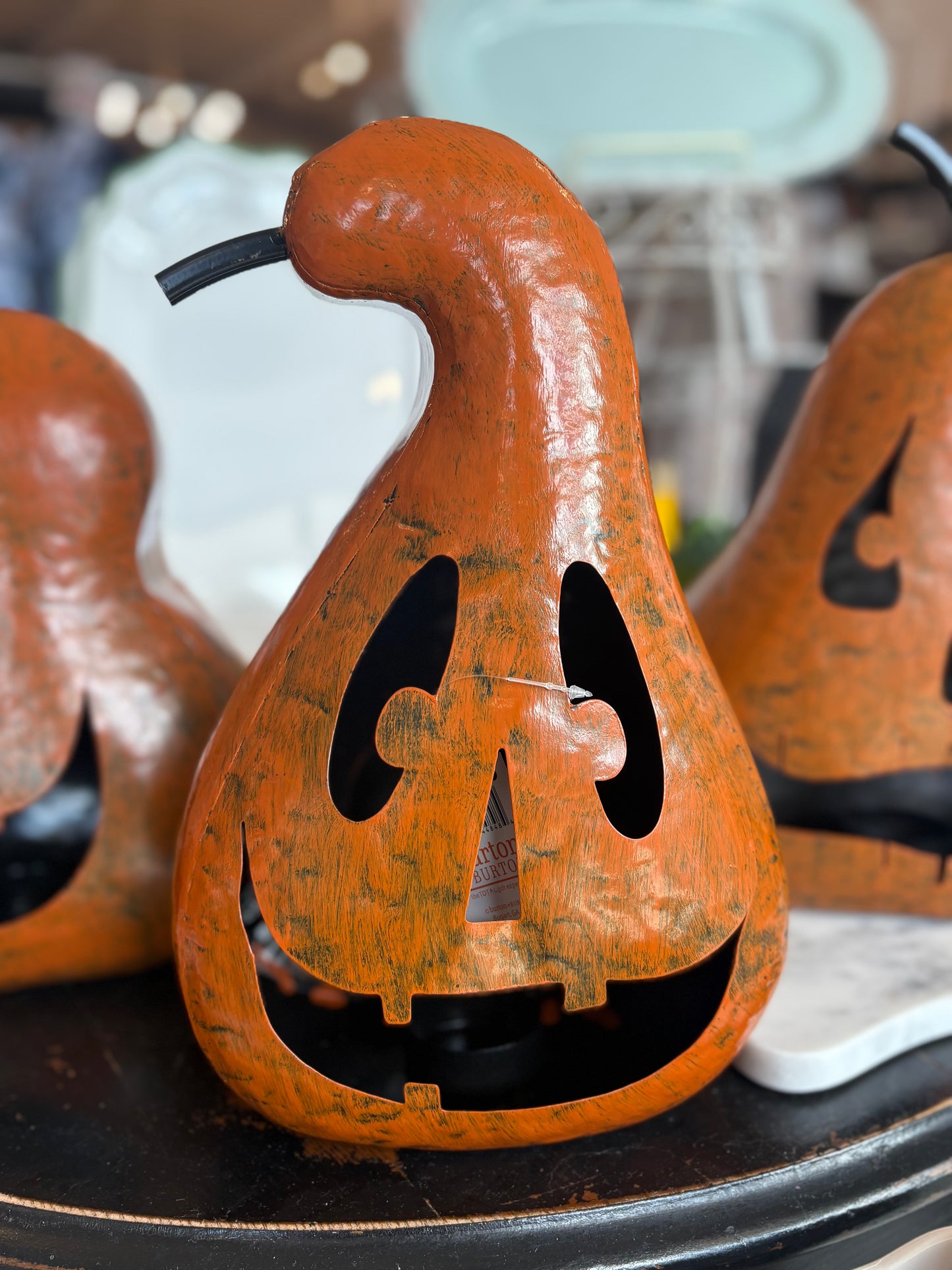 Metal Jack-O-Lanterns