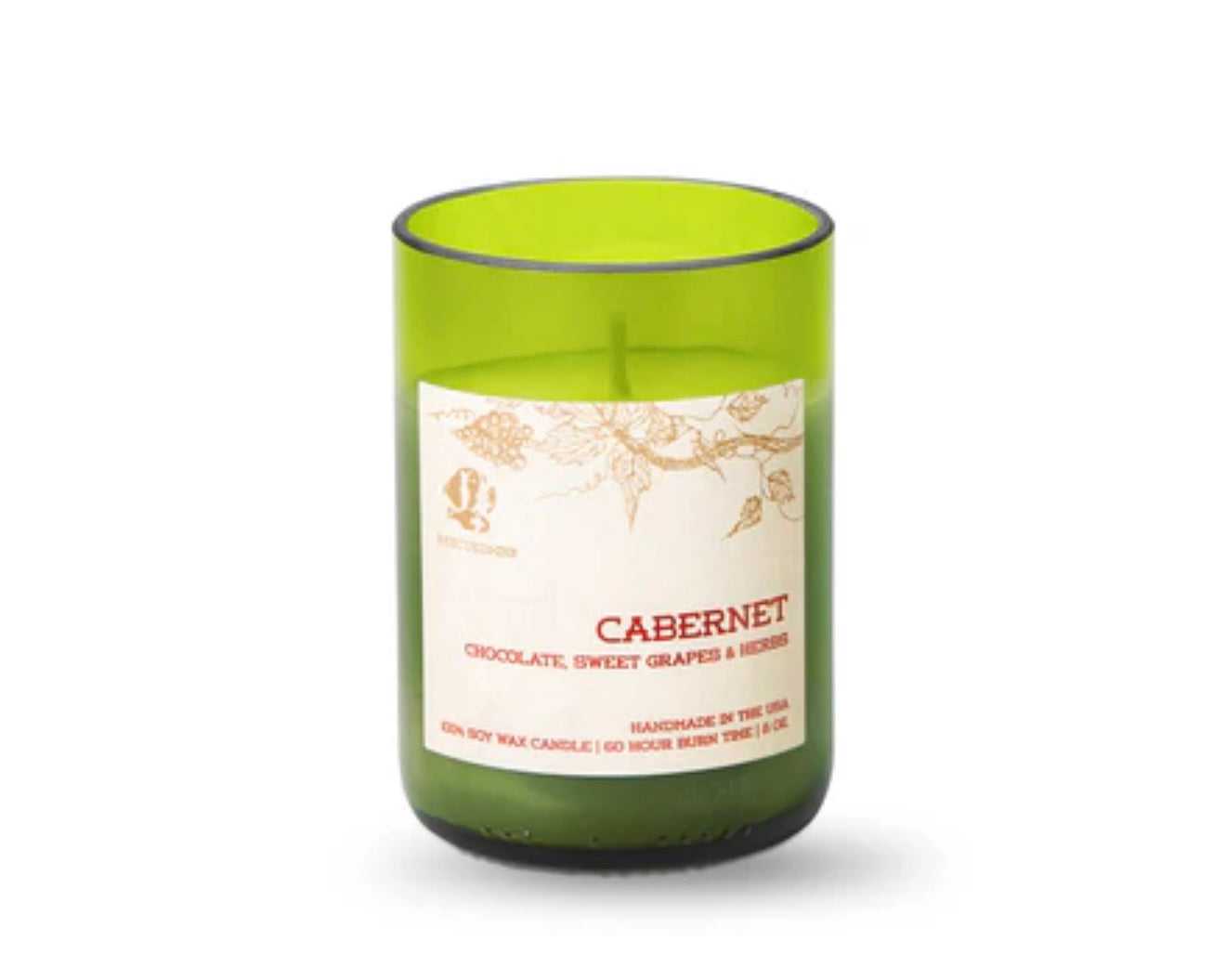 Rescued Wine Candle — Cabernet