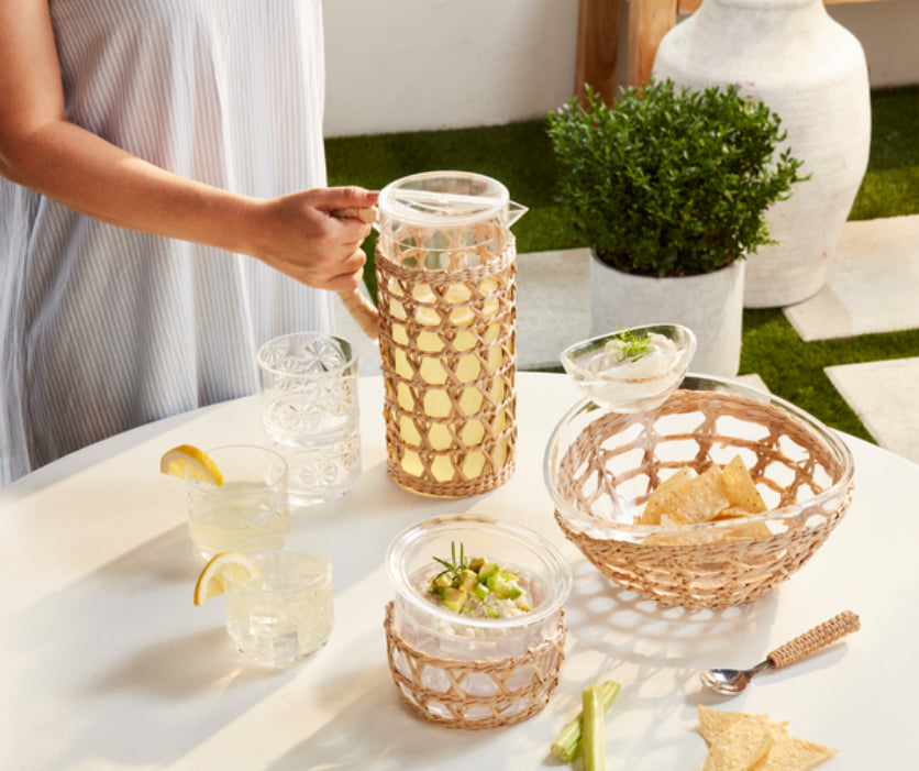 Rattan Dip ‘n Chill Set