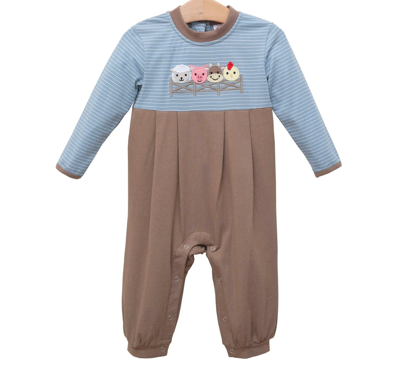Farm Friends Romper — Boys