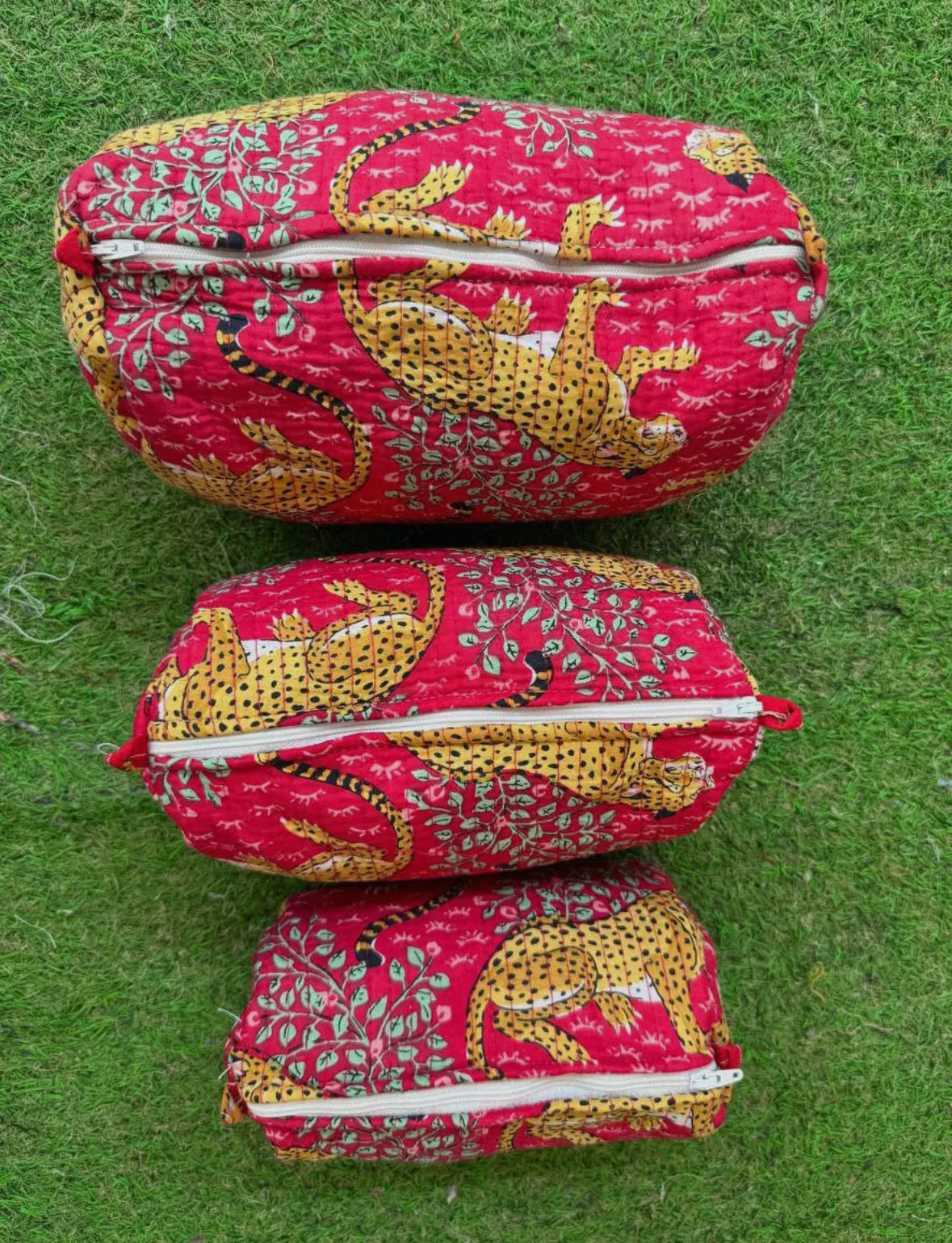 Quilted Cosmetic Bags