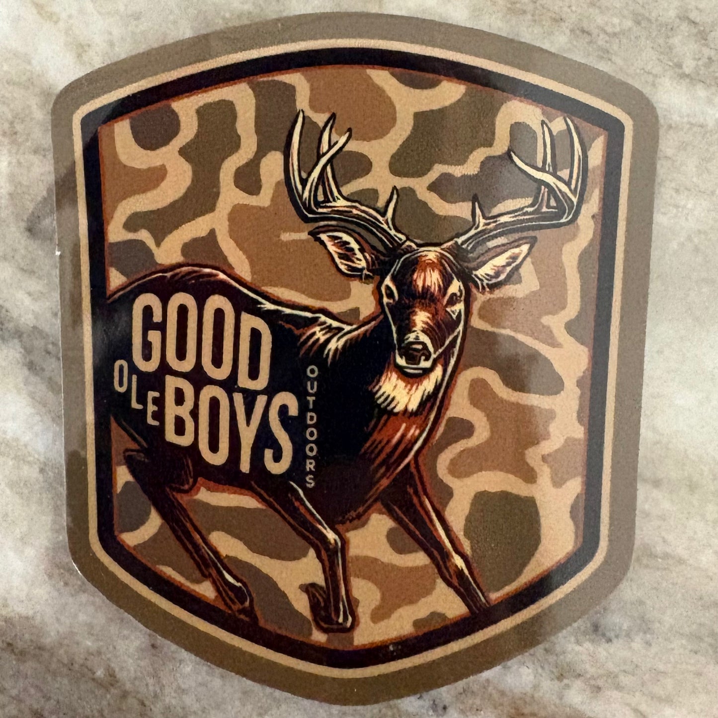 GOB Deer Camo Sticker
