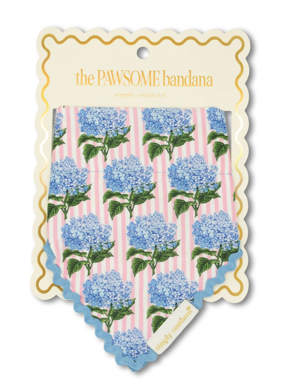 Hydrangea Pet Bandana