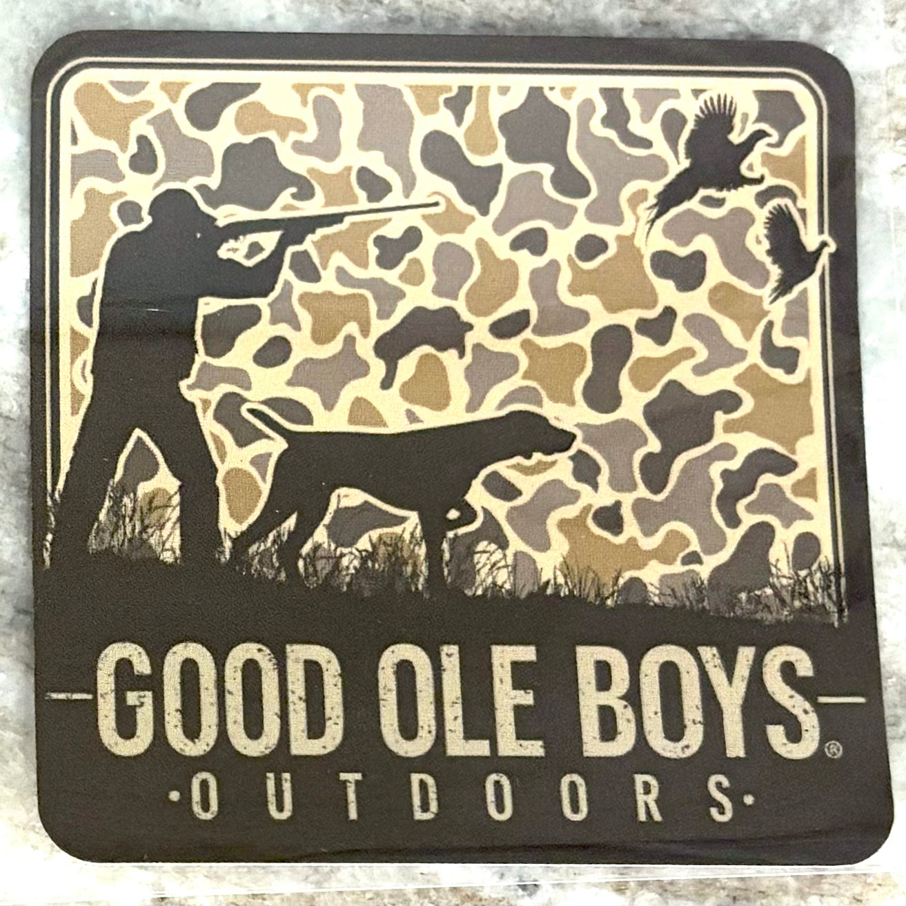 GOB Camo Pointer Sticker