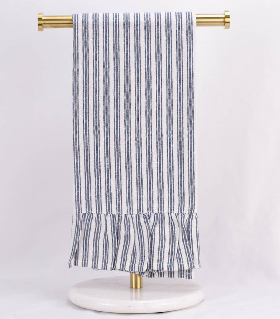 Ticking Stripe Hand Towel