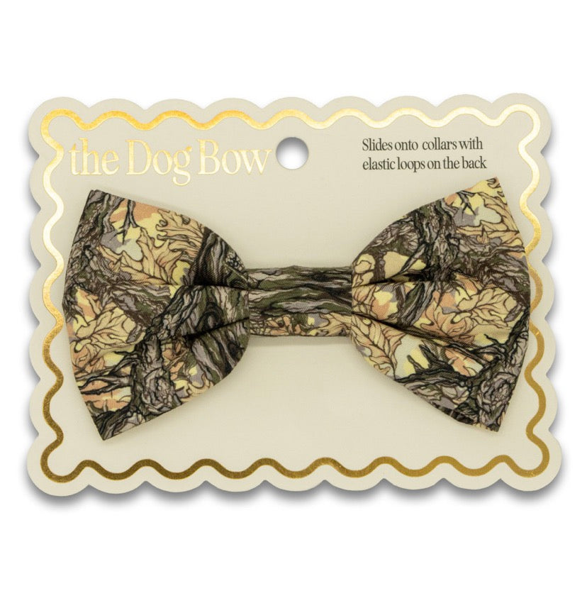Tree Camo Pet Bow