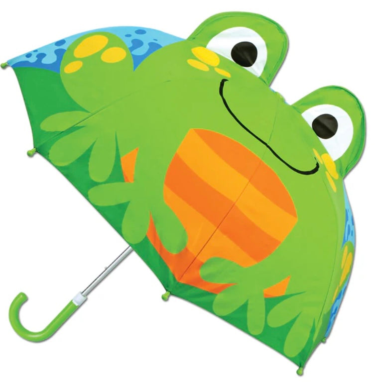 Pop Up Kids Umbrella — Frog
