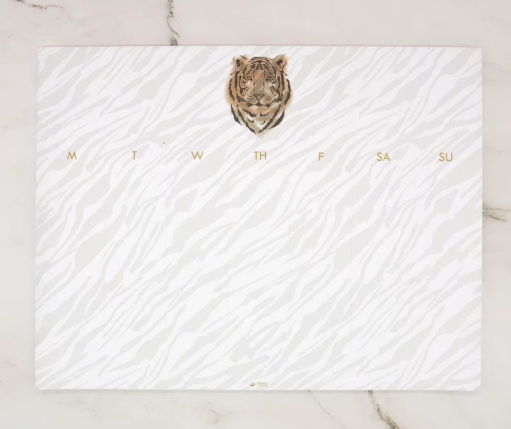 Tiger Weekly Planner