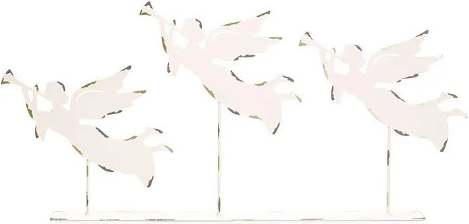 Distressed Flying Angels Decor