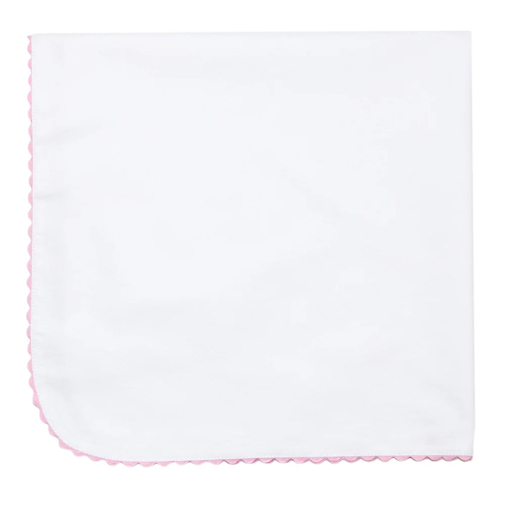 Pink Ric Rac Baby Blanket