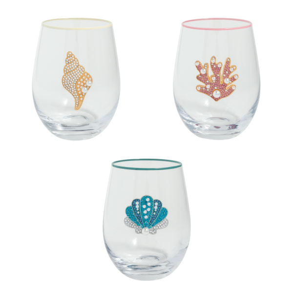 Shell Beaded Glasses