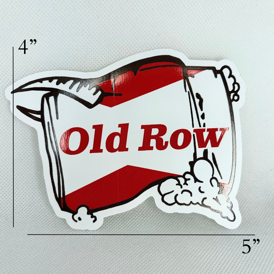 Old Row– Crunch Time Sticker