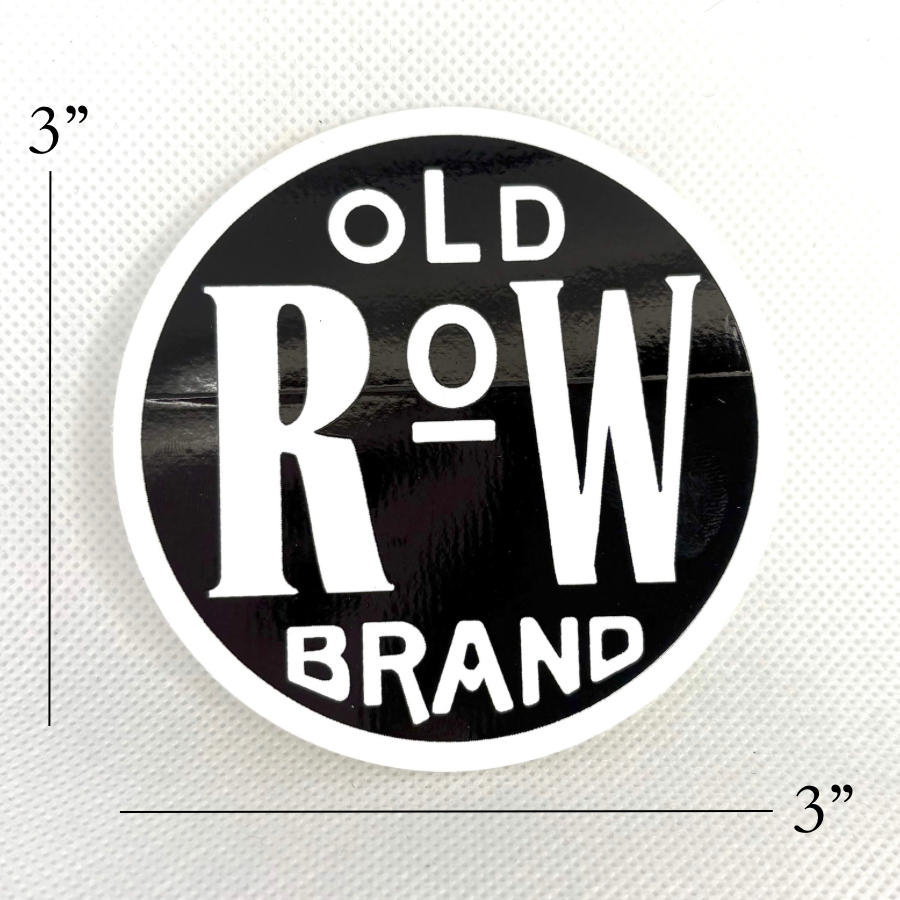 Old Row– Craft Sticker