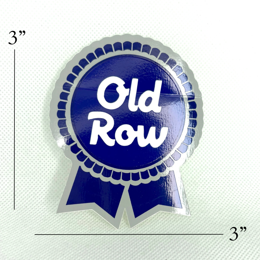 Old Row– PBR Sticker