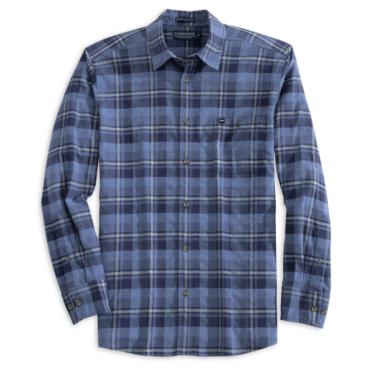 Broadmarsh Flannel – Navy
