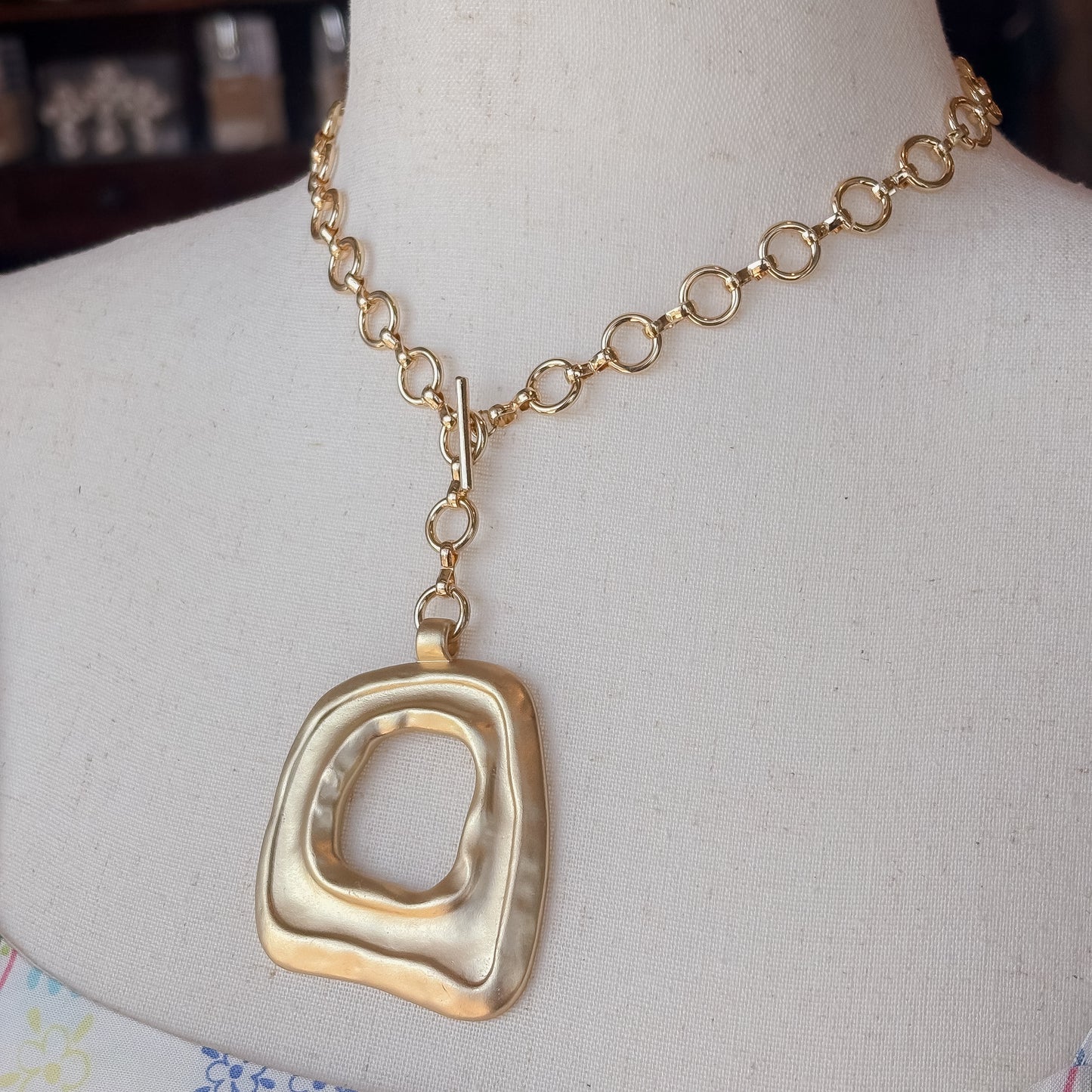 Chunky Square Necklace