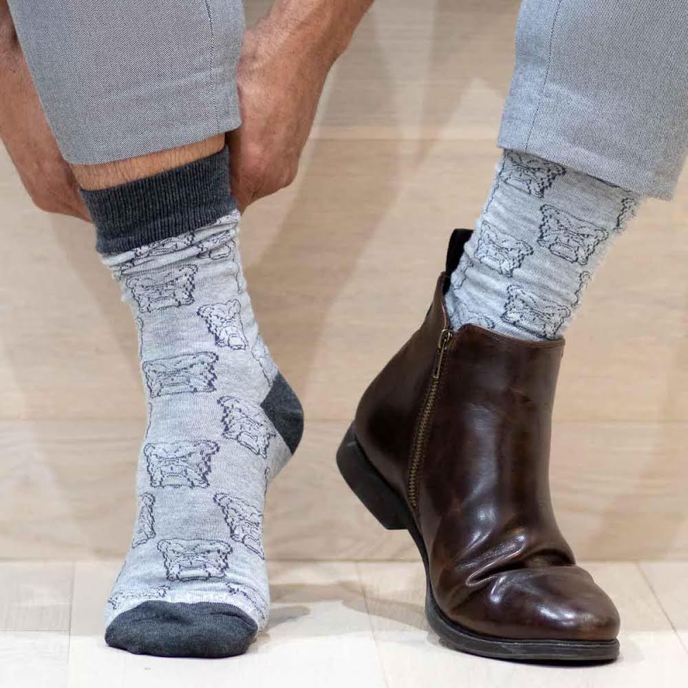 Men’s Bulldog Socks