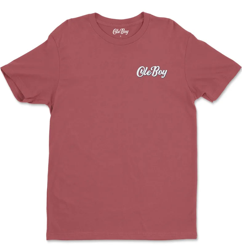 Ole Boy — Patriotic Mud Crew Tee