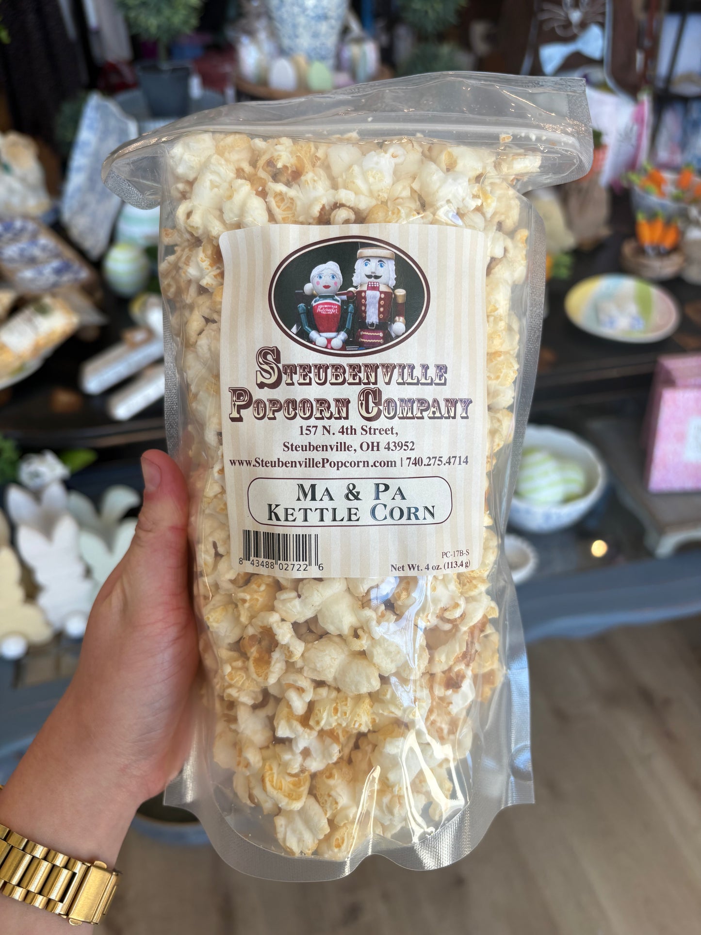 Steubenville Popcorn Co. Ma & Pa Kettle Corn