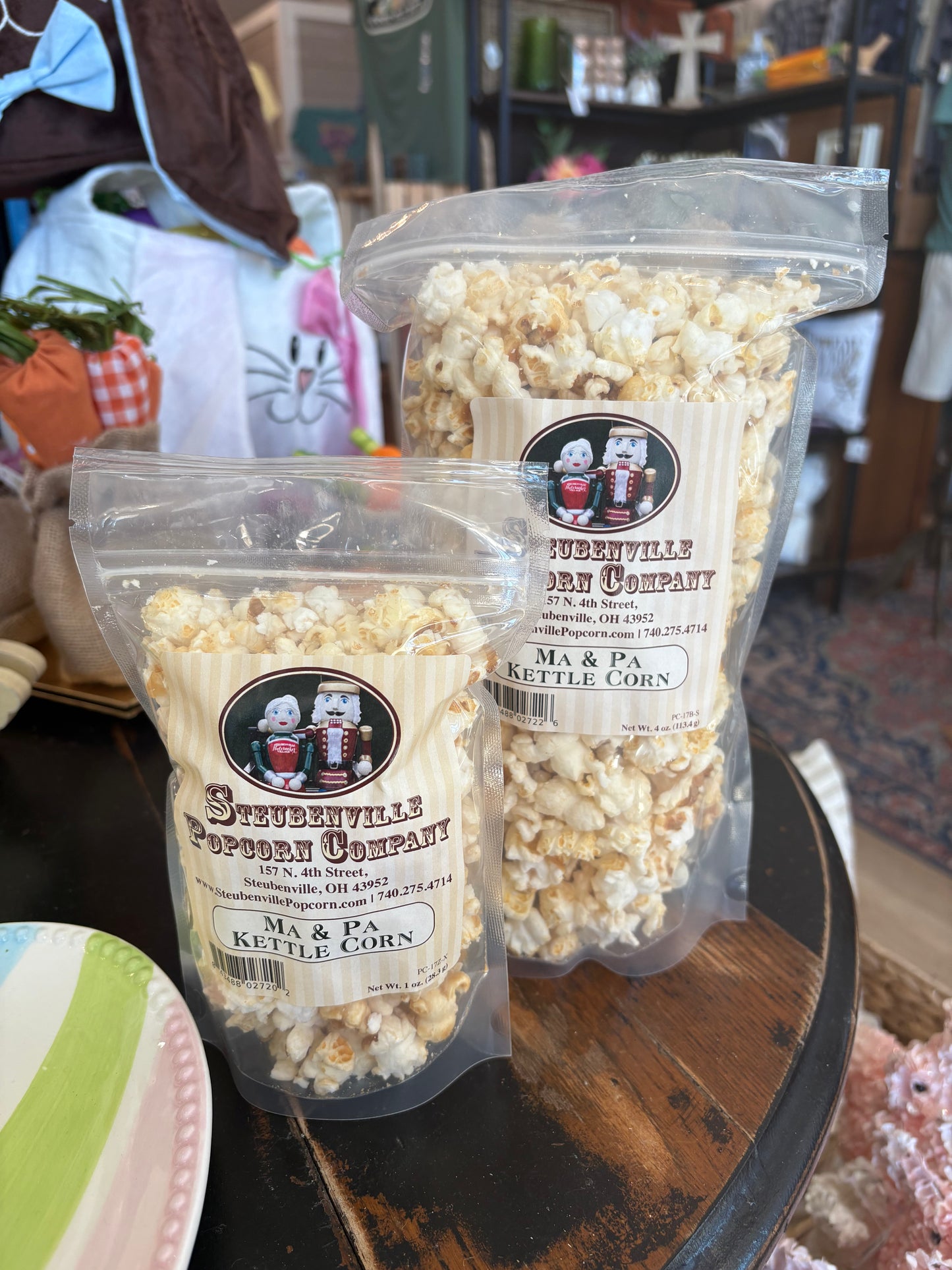 Steubenville Popcorn Co. Ma & Pa Kettle Corn