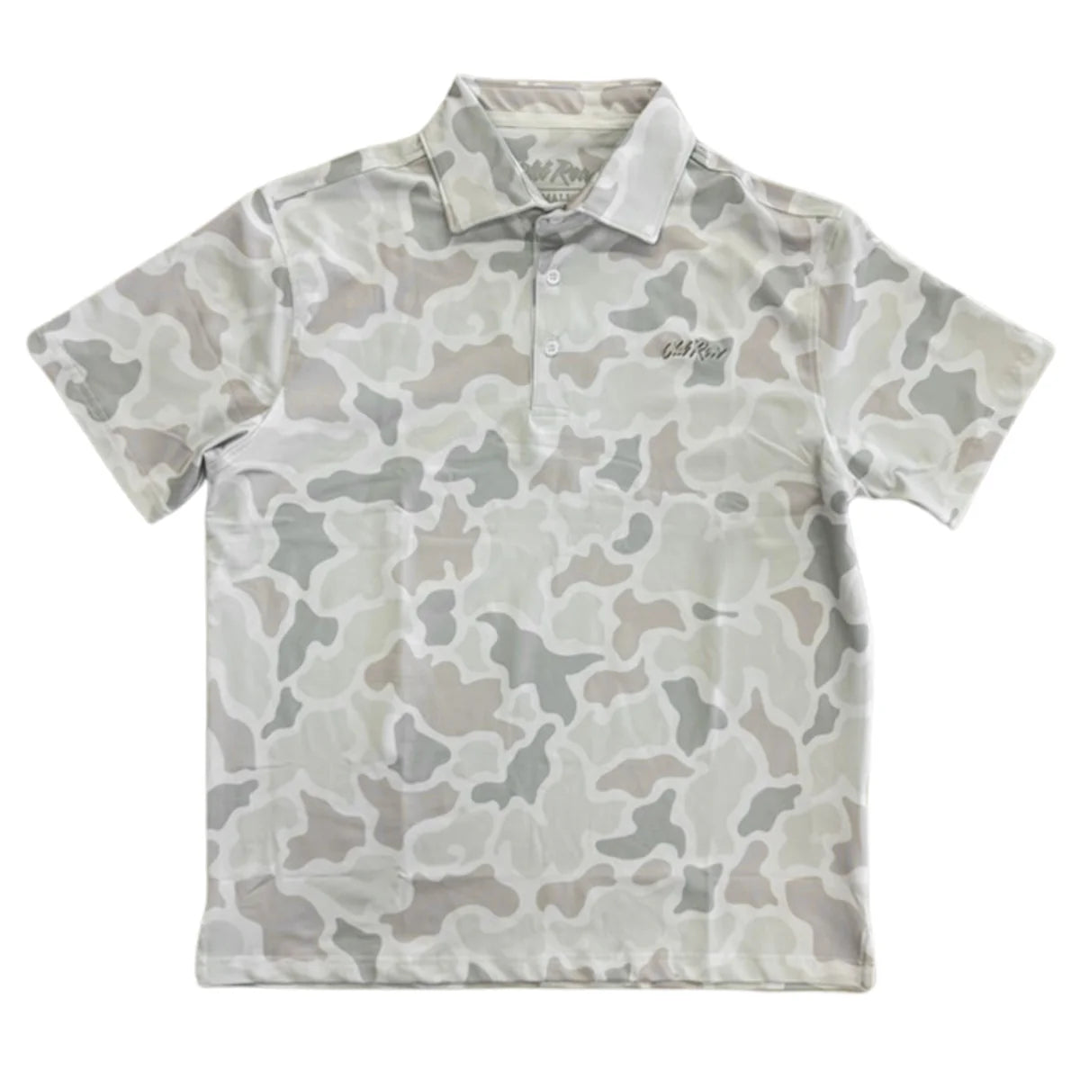 Old Row - Camo Polo in Gray