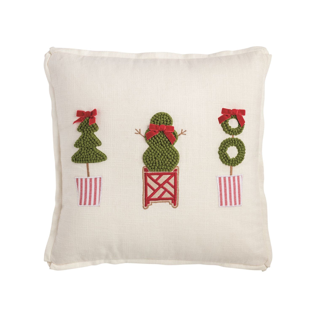 Christmas Topiary Pillow