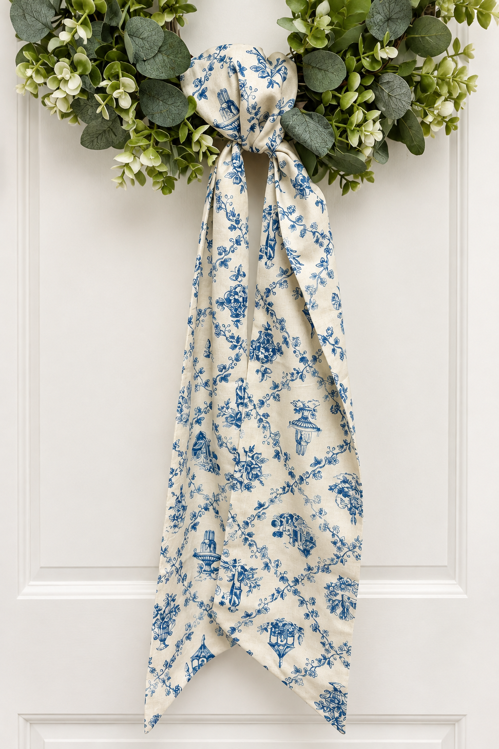 Ivory Chinoiserie Sash